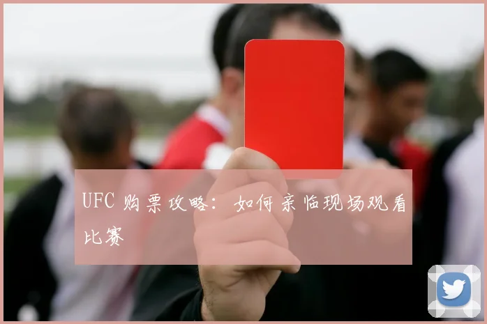 UFC 购票攻略:如何亲临现场观看比赛